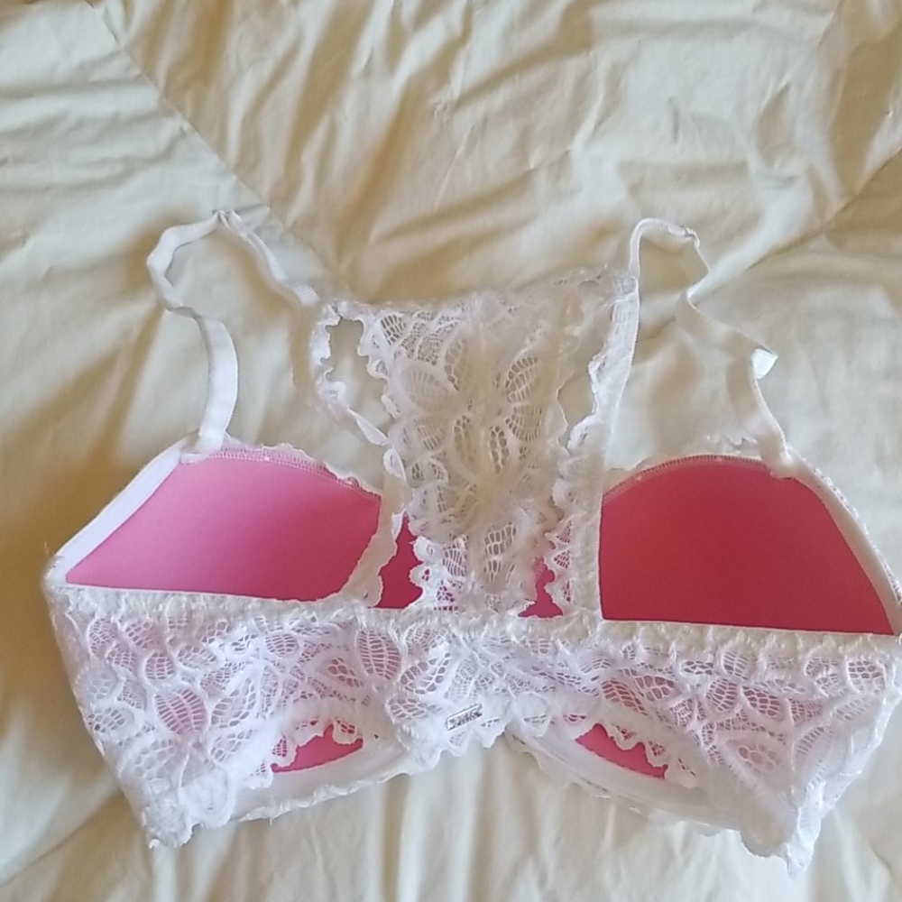 Pink Date Racerback bra - Picture 3 of 5